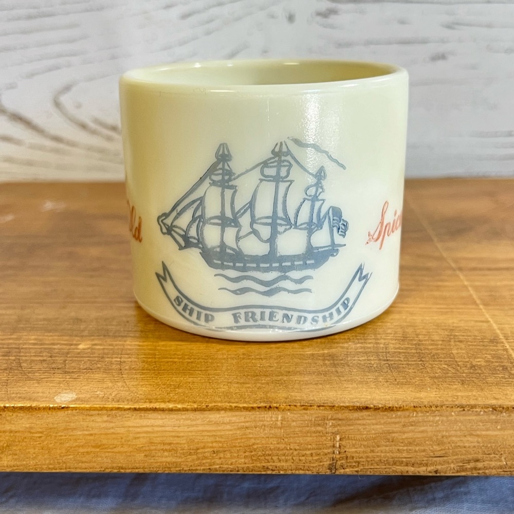 Vintage old spice shaving mug friendship decor cup